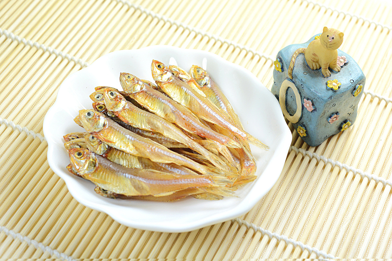 心然猫零食宠物食品猫食西施鱼猫咪鱼干30g猫粮宠物粮宠物零食