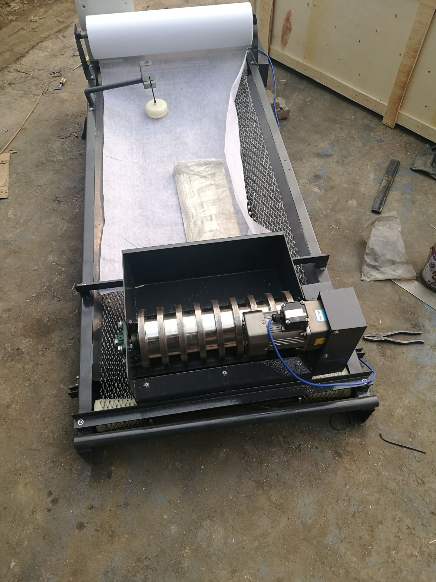 直销平面磨床用磁辊纸带过滤机外圆磨磁性分离器纸带过滤机系统