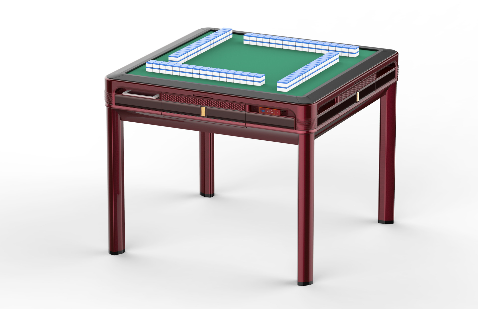 雀神将全自动麻将机桌电动餐桌两用带usb收纳槽静音带盖板