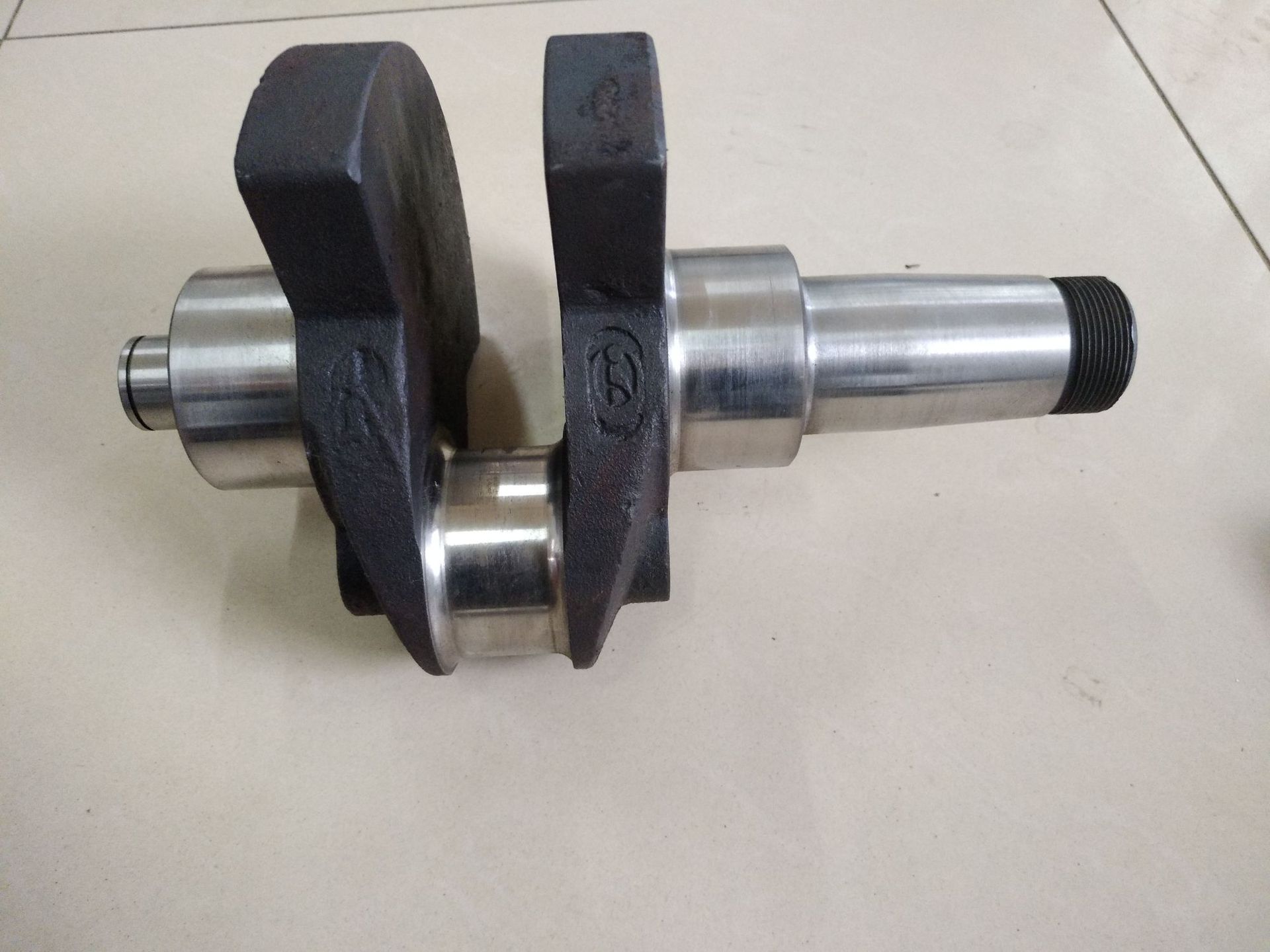 供应单缸机曲轴农机配件生产曲轴加工