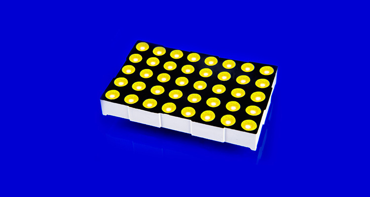 led数码管点阵厂家 1588黄光点阵 f3.75点阵 超高亮透明状