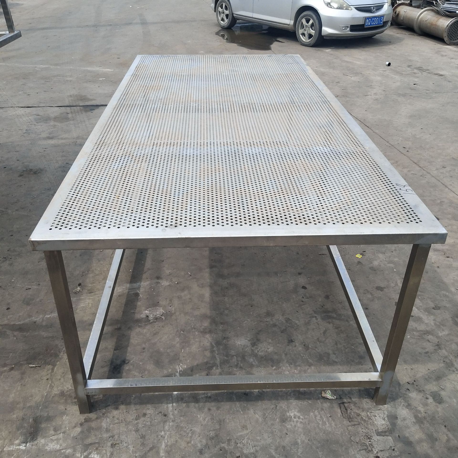 厂家直销不锈钢平桌 网桌 可以根据客户不同需求加工定做