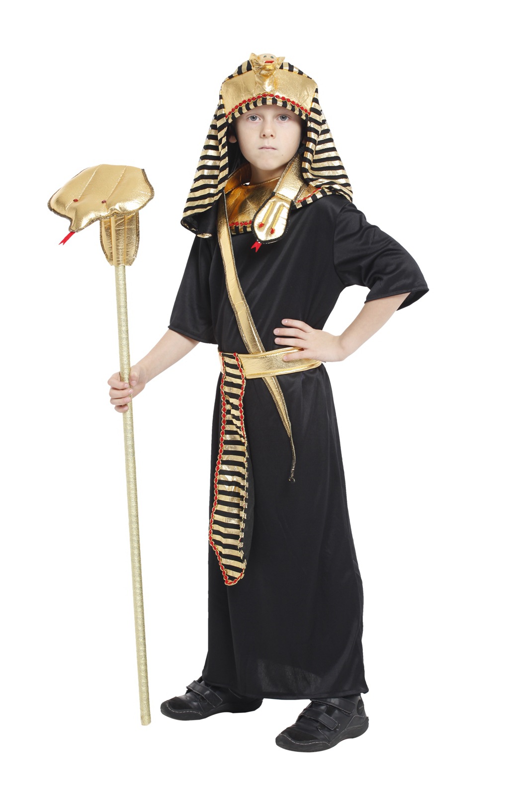 万圣节儿童表演服 幼儿埃及法老服b-0106 儿童摄影服装 cos法老