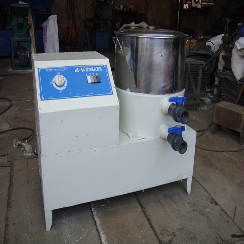 全自动商用凉皮洗面机 小型25公斤洗面筋机 家用双螺旋洗面和面机