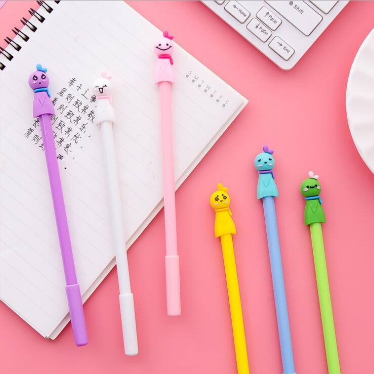 Sunny Doll Soft Silicone Head Stylish Pen Gel Pen Signature Pen Ball Pen Student Stationery Manufacturer