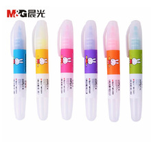 晨光文具批发MF5301米菲香味彩色6色颜色亮丽荧光笔