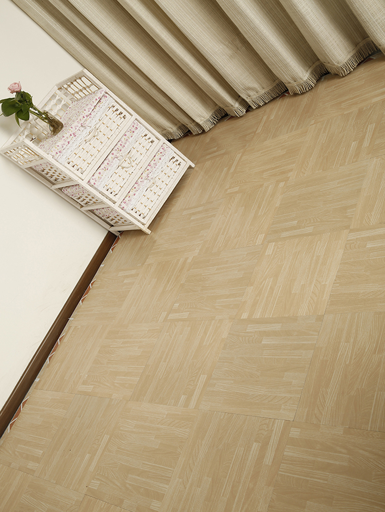 sj5056黄色自粘背胶地板贴家居装饰客厅卧室墙面地面墙贴纸