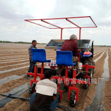 蔬菜插秧机韭菜包菜洋葱种植移栽机全自动浇水施肥移栽机