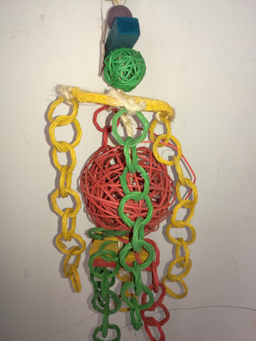 食品级色素,手工制作【产品材质】:木块,剑麻绳,丝瓜络,藤条,金属扣等