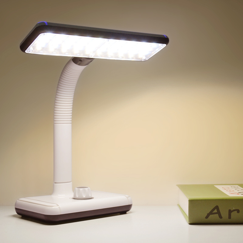 泰格信充电护眼led台灯充插两用学习学生宿舍寝室儿童写字阅读灯