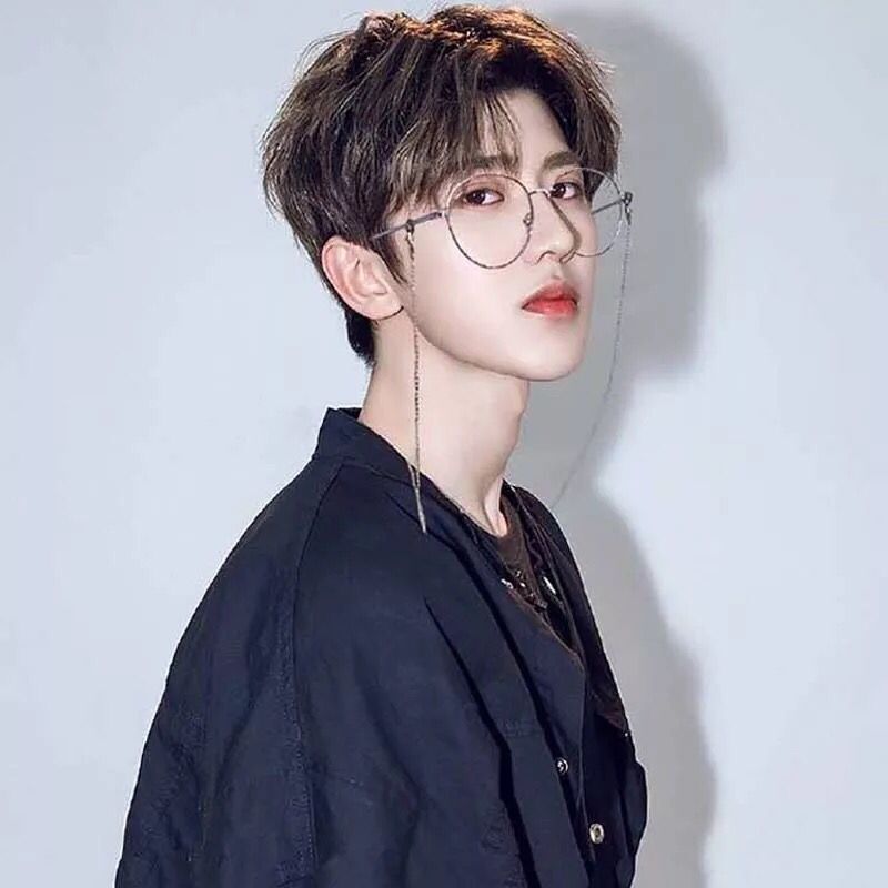 保色 不褪色 蔡徐坤同款 眼镜链条韩版潮挂脖金属链条装饰