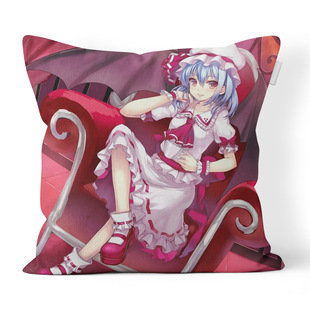 东方project蕾米莉亚 大小姐动漫宅男二次元方枕抱枕枕头靠枕周边