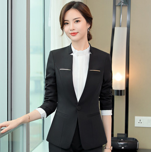 职业装外套红色