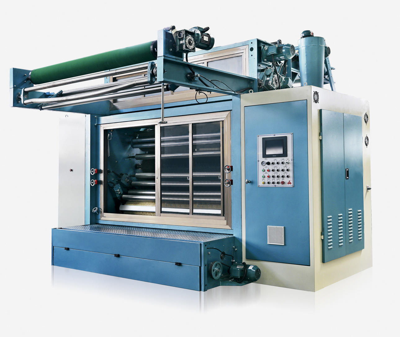 me718型短流程磨毛机 纯棉及混纺机织物针织物和超细纤维经编织物