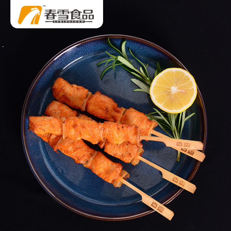 春雪食品骨肉相连760g冷冻鸡肉软骨肉串鸡柳骨肉相连炸串烧烤食材