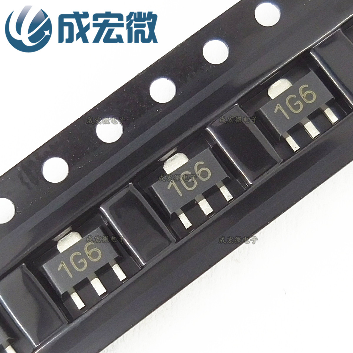 cxt5551 5551 丝印1g6 sot89 npn晶体贴片三极管 全新现货