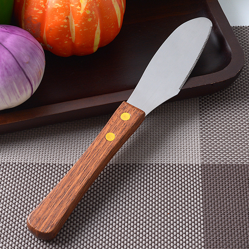 不锈钢黄油抹刀黄油刀巧克力刮刀酱抹刀切奶油西餐餐具抹酱刀