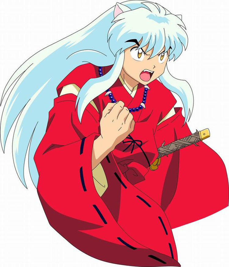 犬夜叉 cos服桔梗男动漫服装红色和服武士 服万圣节服装一件代发