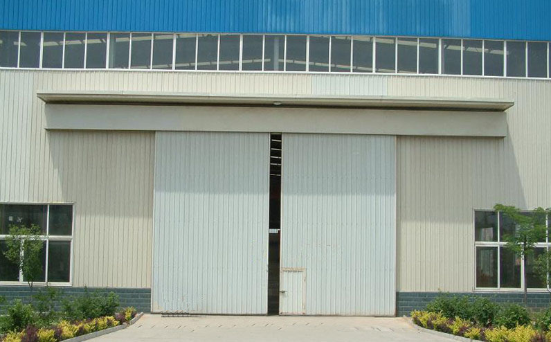 厂家定制 车间大门厂房大门工业平移门吊轨门 保温电动门