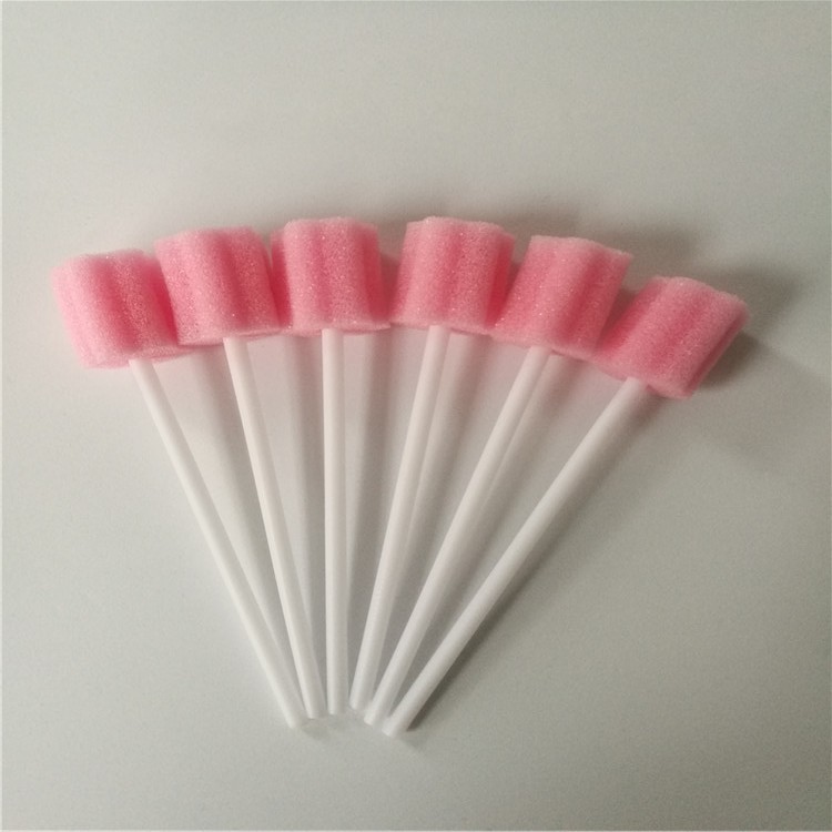 专业生产一次性牙科海绵棒 清洁护理海绵球 清洁口腔海绵签