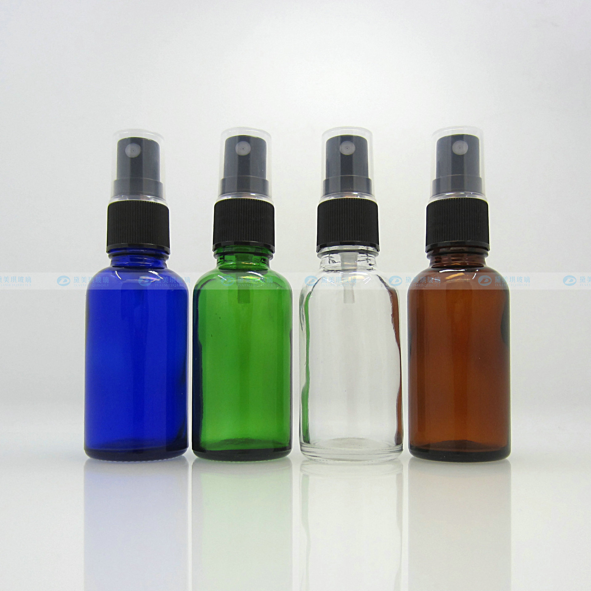 18牙精油瓶盖 玻璃瓶喷雾盖 塑料喷雾盖 化妆品瓶盖子 喷头现货