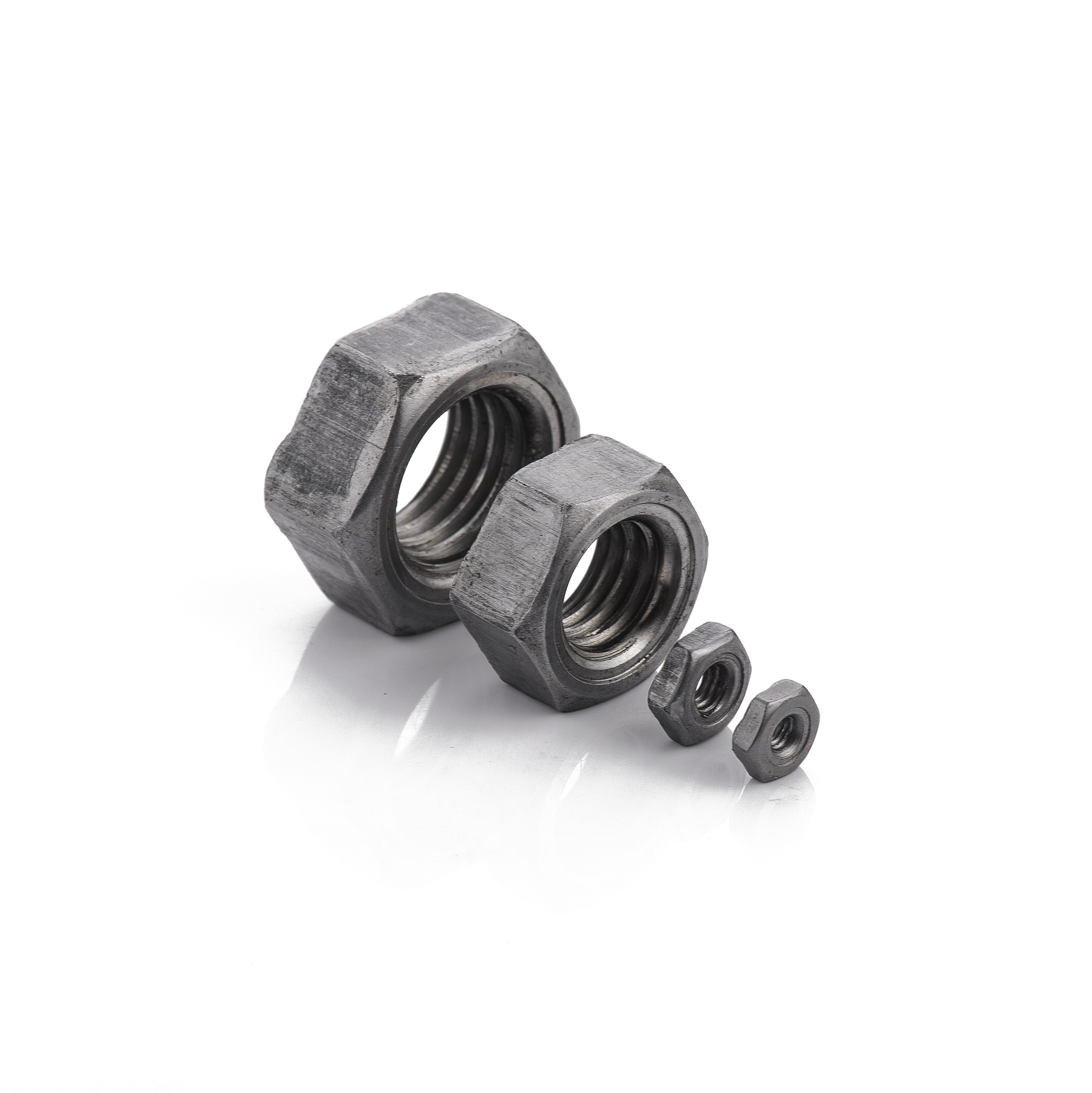 304不锈钢六角焊接螺母m6/m8/m10/din929碳钢铁本色焊接螺帽厂家