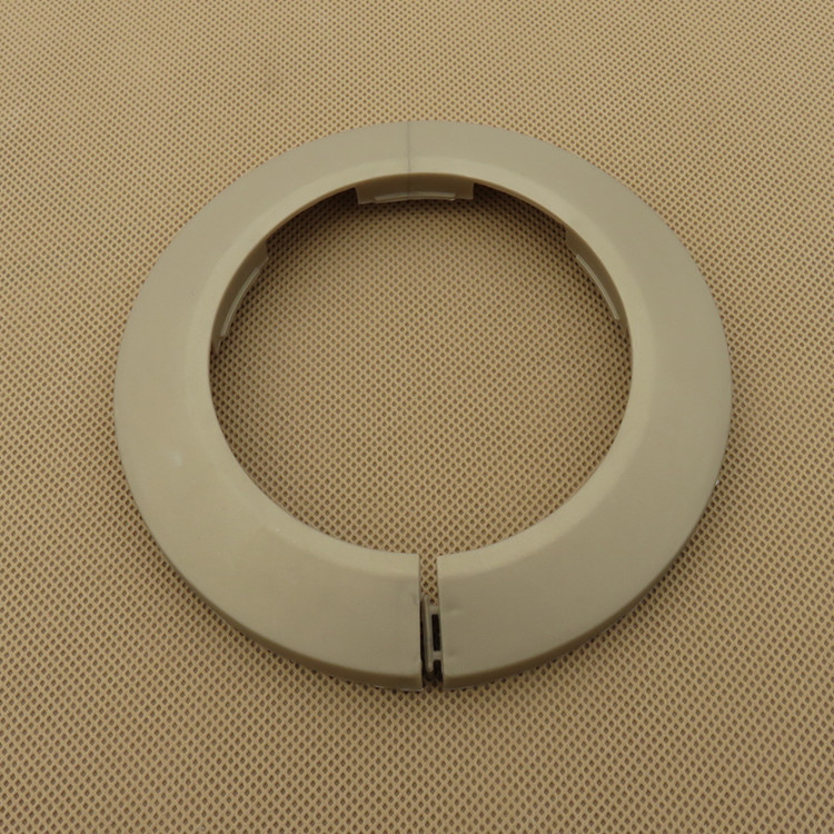 pvc管道装饰板金色管道装饰环下水管道装饰圈管道预留洞封装饰圈