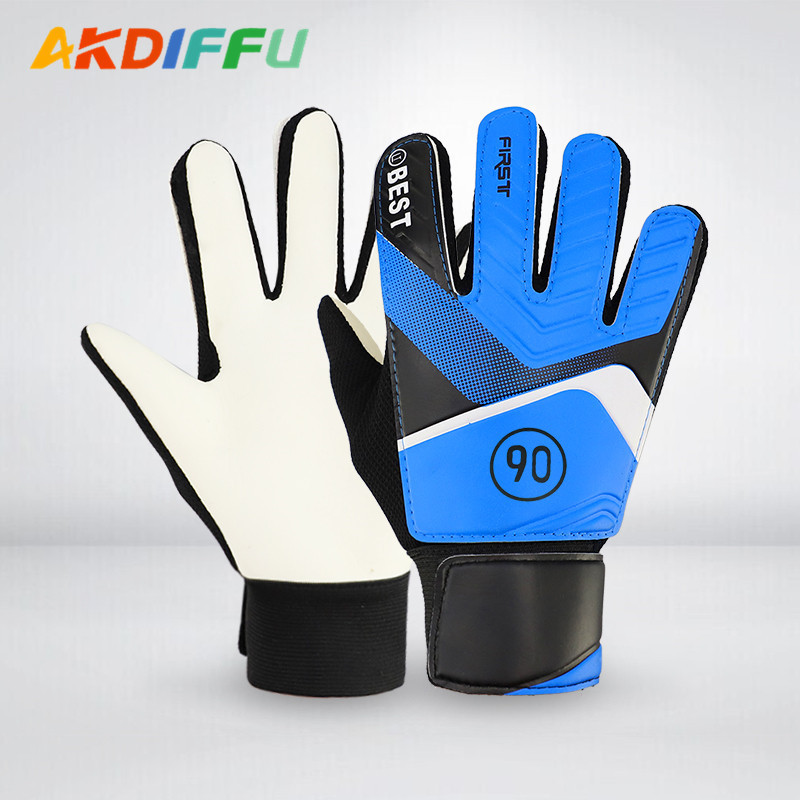 Factory Wholesale Children's Football Goalkeeper Gloves Latex Collision Avoided Door Gloves Hand Guard Anti-Collision One Piece Dropshipping