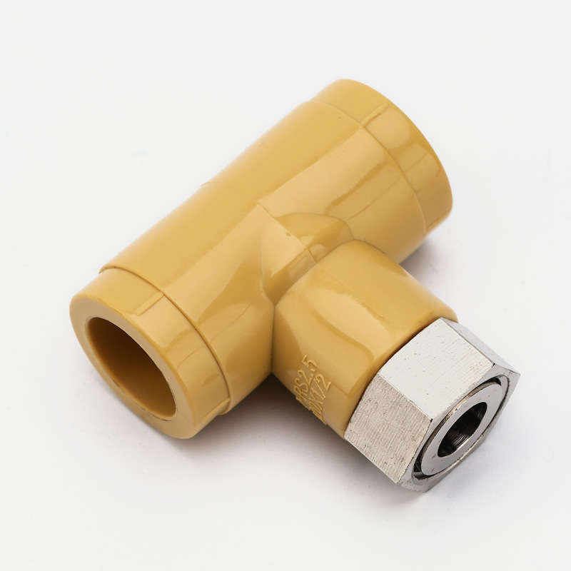 同洁太阳能活接三通 ppr管件4分不锈钢耐高压内牙活接头 厂家直销