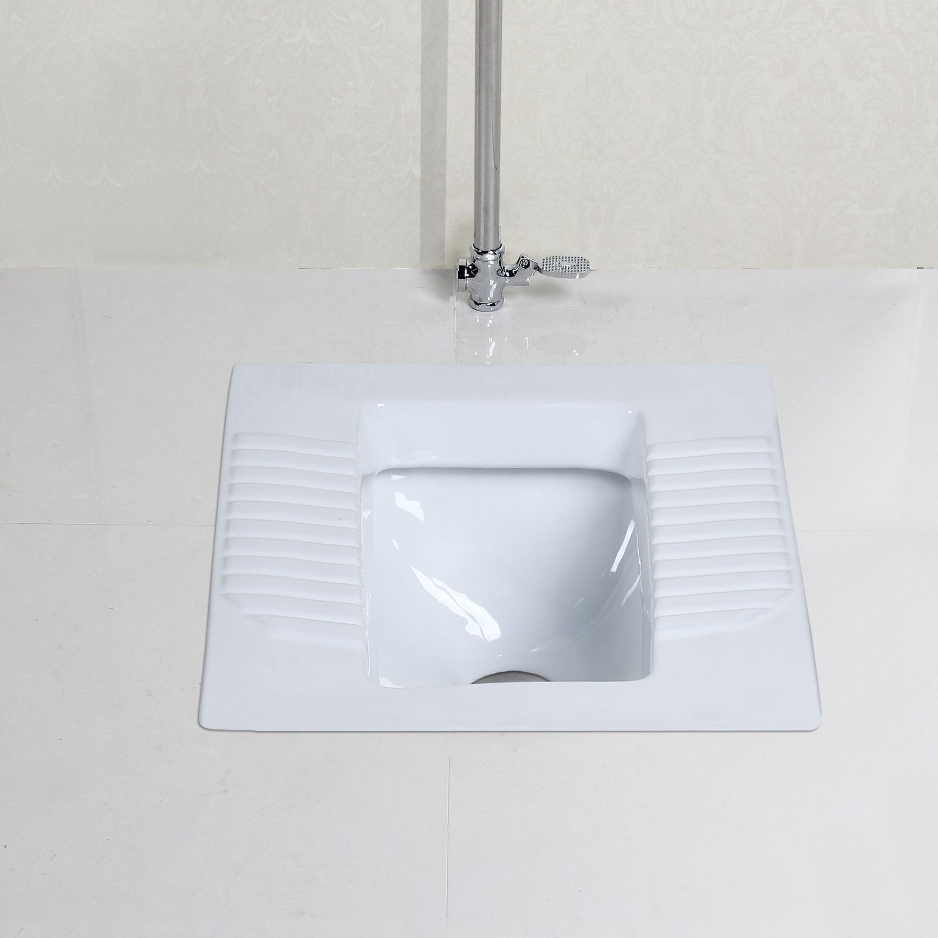 蹲式大便器 陶瓷存水弯蹲坑池 家庭洁具用品 潮州厂家批量