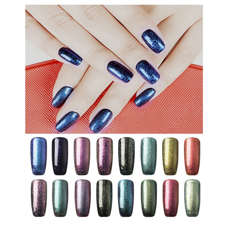 nail gel polish 指甲胶美甲胶uv胶光疗胶幻变变色龙甲胶油1kg