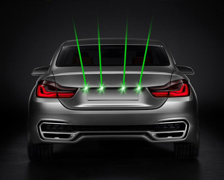 汽车货车激光雾灯警示灯强光100mw激光大炮绿光装饰灯改装镭射灯