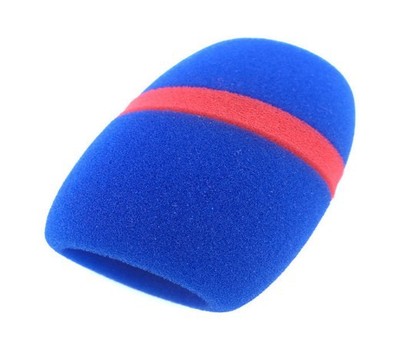 会议室话筒套 o型一次性ktv话筒套麦克风海绵套 迷你小海绵套