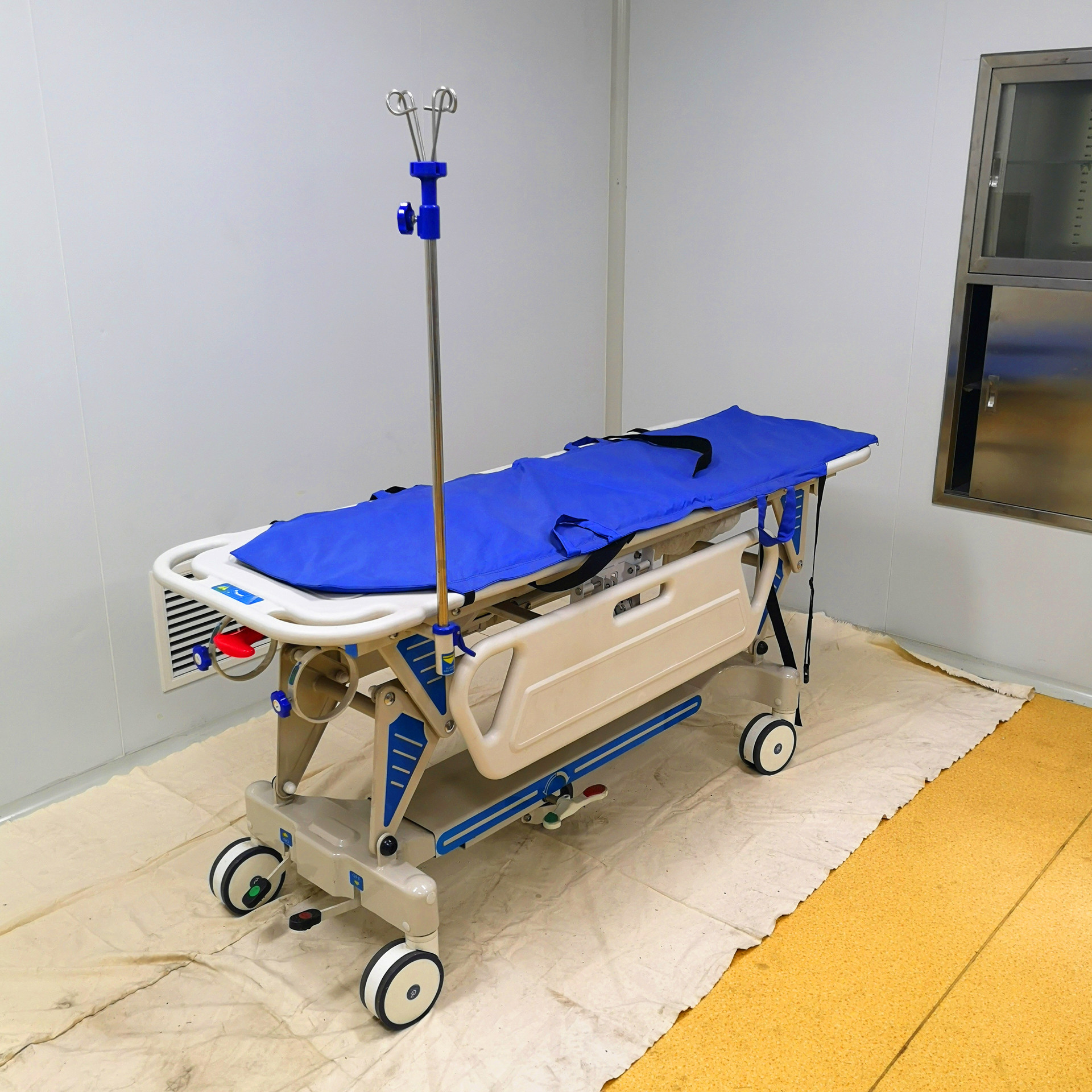 升降平车手术交换车不锈钢对拉接车不锈钢担架车