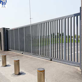 厂家供应钢制平移门推拉电动门 公司仓库大门电动平移门伸缩门