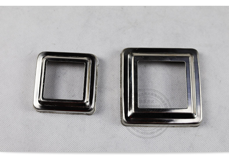 304不锈钢装饰配件 正方形饰盖 楼梯门窗配件 五金家具配件