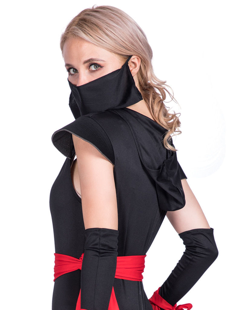 跨境供应万圣节服装日本女忍者扮演服亚马逊速卖通wish厂家供货