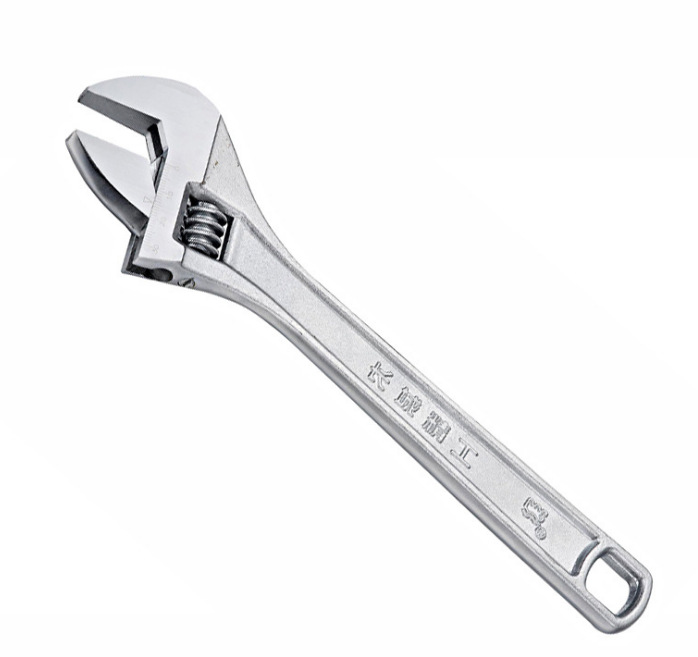 长城带刻度扳手 大开口活络扳手8寸10寸12寸长城活扳手300633