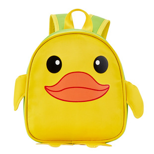 幼儿园双肩包新款儿童书包可爱卡通小黄鸭儿童包小中班宝宝小书包