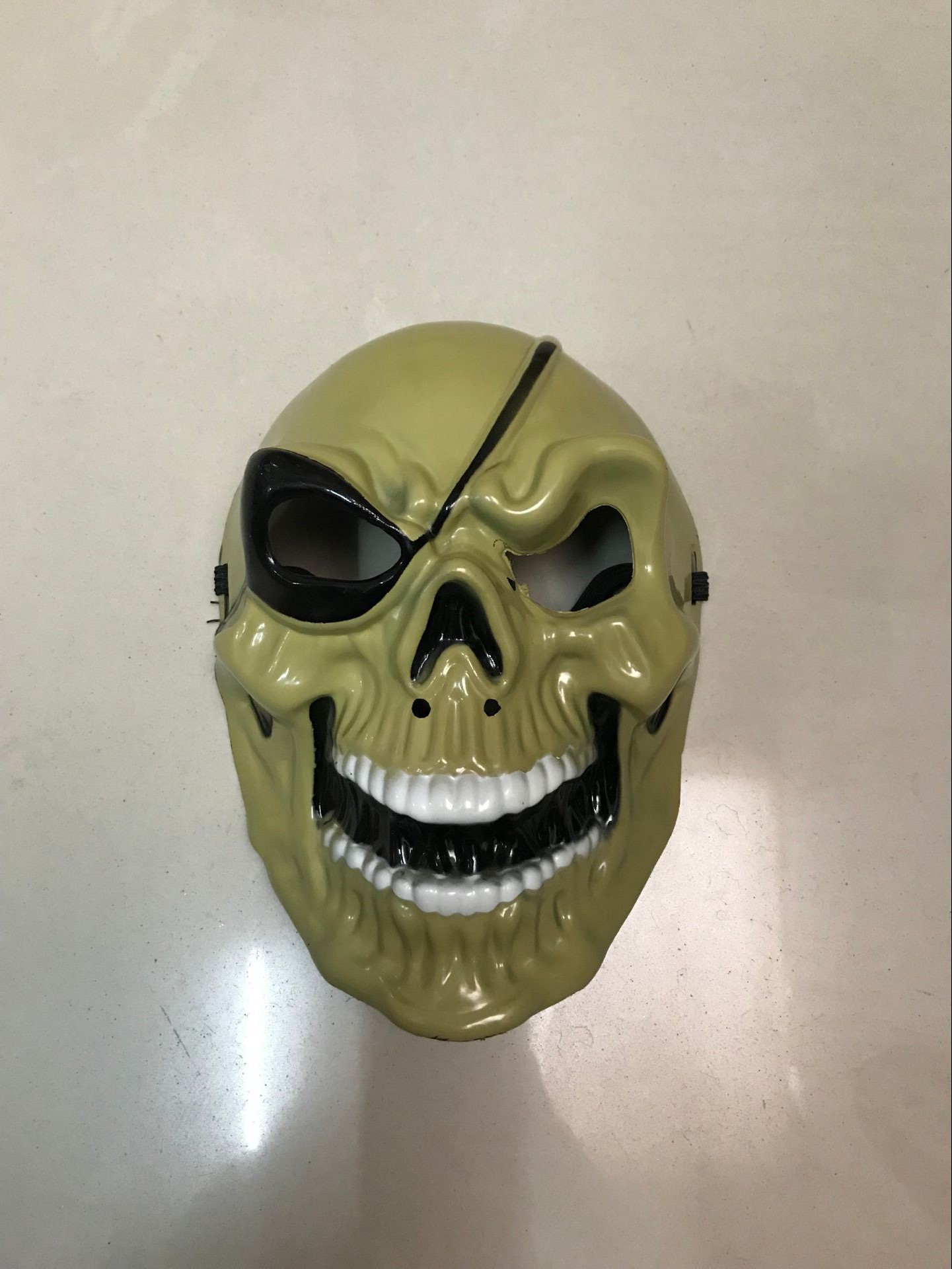 万圣节恐怖面具cos道具惊声尖叫面具吓人鬼脸cs骷髅魔鬼面具