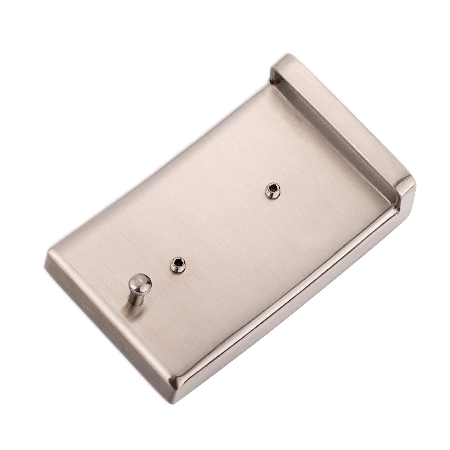 304不锈钢拉丝内穿平滑扣男士皮带扣防过敏钢扣腰带头3.5/3.85cm