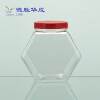 Six corners Candy bottle Chili sauce bottle Caster Food grade bottle Plastic containers Inclined bottle