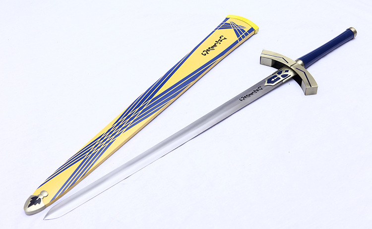 石中剑 fate命运之夜长夜 誓约黑化胜利黄金之剑1:1全金属未开刃