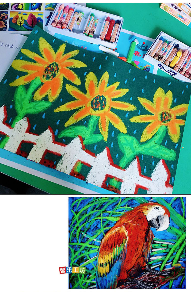 8k4k16k彩砂纸 彩色砂画纸儿童创意美术涂鸦油画棒蜡笔绘画彩纸