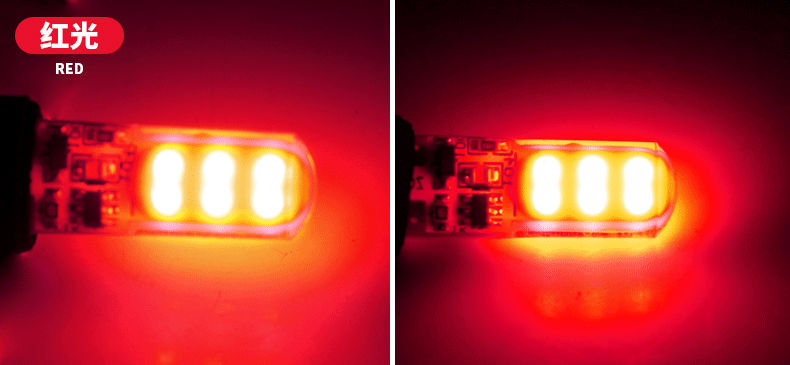 新款t10示宽灯硅胶cob 12smd汽车led小灯泡 cob汽车灯爆闪