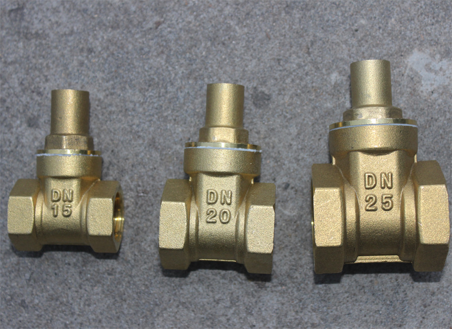 三角锁闭闸阀 自来水锁闭阀 表前阀 防偷防盗水型