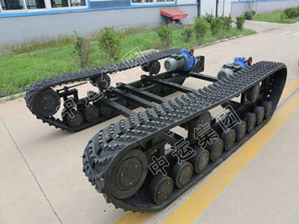 履带底盘供应,橡胶履带底盘,履带底盘总成,履带底盘特点