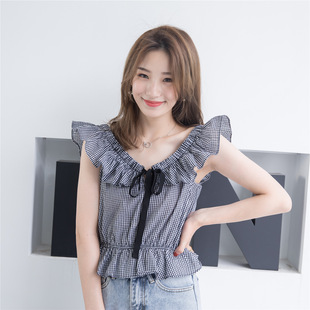 女无袖娃娃衫