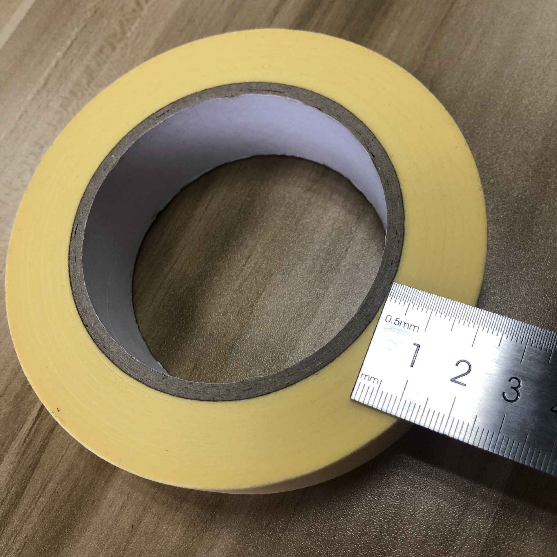 黄色美纹纸胶带 中高粘美纹纸 昆山厂家直销美纹胶带30mm*50m