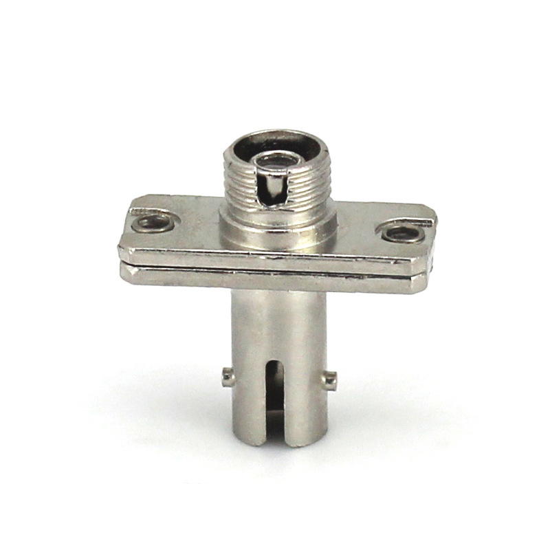 厂家批发 电信级锌合金st-fc光纤耦合器光纤连接器fc转st转接头